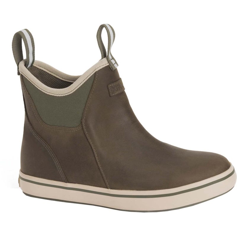 Xtratuf Women's Leather 6 in Ankle Deck Boot, Green, Size 5.5(M) - Image 1